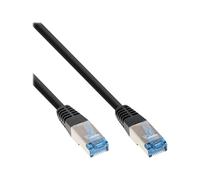 InLine Cavo patch Lan S/FTP Cat.6a TPE flessibile nero 5m Rete CAT 6a 74805S