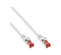 InLine Cavo patch Lan S/FTP (PiMf) Cat.6 250 MHz PVC CU bianco 10m M/M 76400W