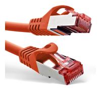 InLine Cavo patch Lan S/FTP (PiMf) Cat.6 250 MHz PVC CU rosso 75m