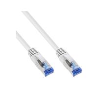 InLine Cavo patch Lan S/FTP(PiMf) Cat.6a 500MHz CU halogenf. bianco 76807W