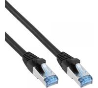 InLine 23286 Cavo Patch Lan, S/Ftp, Cat.6A, 500Mhz, Guaina Halogenfree, 2 m, Nero