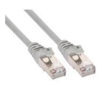 InLine Cavo patch Lan SF/UTP Cat.5e grigio 025m