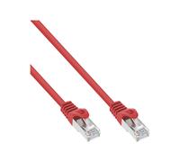 InLine Cavo patch Lan SF/UTP Cat.5e rosso 20m Rete Video/analogico CAT 72520R