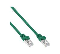 InLine Cavo patch Lan SF/UTP Cat.5e verde 20m Rete Video/analogico CAT 72520G
