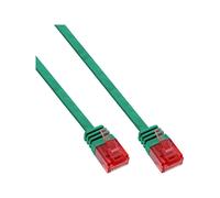 InLine Cavo patch Lan Slim U/UTP Cat.6 verde 10m Rete CAT 6 UTP 10 m 71600G