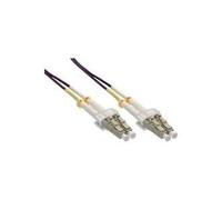Inline - cavo patch - lc multi -modalità (m) a lc mult -modode (m) - 10 m - fibra di vetro - 50/125 micrometro - OM4 - alogeno