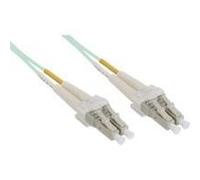 Inline - cavo patch - lc multi -modalità (m) a lc multi -modalità (m) - 20 m - fibra di vetro - 50/125 micrometro - OM3 - alo