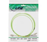 InLine 24798 Cavo Duplex, LC/LC 50/125µm, Fibra Ottica Om5, 5 m, Nero