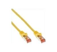 InLine® Cavo patch , S/FTP (PiMf), Cat.6, 250 MHz, PVC, CCA, giallo, 0,5 m