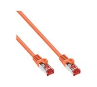 InLine Cavo patch S/FTP (PiMf) Cat.6 250MHz PVC rame arancione 10m 76400O