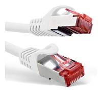 InLine® Cavo patch , S/FTP (PiMf), Cat.6, 250MHz, PVC, rame, bianco, 7,5m