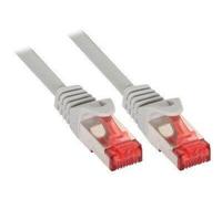 InLine® Cavo patch , S/FTP (PiMf), Cat.6, 250MHz, PVC, rame, grigio, 10m