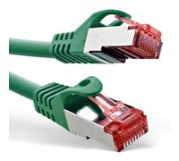 InLine® Cavo patch , S/FTP (PiMf), Cat.6, 250MHz, PVC, rame, verde, 7,5m