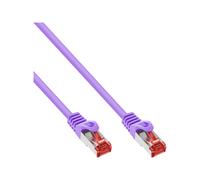 InLine Cavo patch S/FTP (PiMf) Cat.6 250MHz PVC rame viola 15m rame 76415P