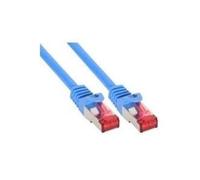 InLine® Cavo patch , S/FTP (PiMf), Cat.6, senza alogeni, rame, blu, 3m