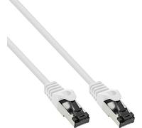 InLine® - Cavo patch S/FTP (PiMf), Cat.8.1, 2000 MHz, senza alogeni, rame, bianco, 7,5 m