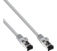 InLine® Cavo patch S/FTP (PiMf), cat. 8.1, 2000 MHz, senza alogeni, rame, grigio, 7,5 m