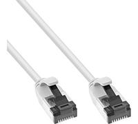 InLine cavo Patch slim, U/FTP, Cat.8.1, TPE senza alogeni, bianco, 0,30m