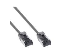 InLine Cavo patch slim U/FTP Cat.8.1 TPE senza alogeni grigio 7,5m 75307