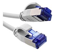 ITS Patchcord Slim, Cat.6A, S/FTP, TPE (LSZH), PoE, bianco, 20m