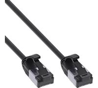 InLine cavo patch slim, U/FTP, Cat.8.1, TPE senza alogeni, nero, 1,5m