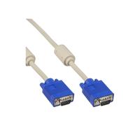 InLine Cavo S-VGA Sub-D 15pin HD maschio / maschio 10m ferrite 17717