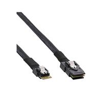 InLine cavo SAS Slim da SFF-8654 4i a Mini SAS SFF-8087 12Gb/s 0,5m 27645A