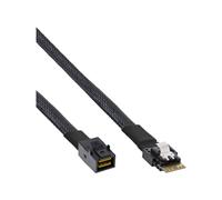 InLine Cavo SAS Slim da SFF-8654 a SFF-8643 24 Gb/s 0,5 m 0,5 m Serial 27643A