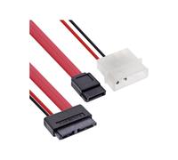 InLine Cavo SATA Slimline conn. 13 pin. (7+6) a SATA + alimentazione 29608