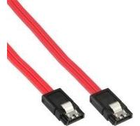 INLINE - Cavo Serial ATA - Serial ATA 150/300/600 - Serial ATA 7 pin - Serial ATA 7 pin - 50 cm - bloccato - rosso (27305)