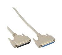 InLine Cavo seriale Sub-D 37pin maschio / femmina Pin 1:1 1m Prolunga 37137