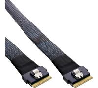 InLine® Cavo Slim SAS SFF-8654 8X a SFF-8654 8X, 48 Gb/s, 0,75 m