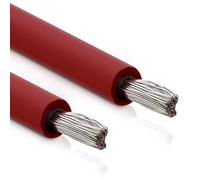 InLine Cavo solare 4 mm², 100 m, cavo di installazione, al metro, rosso, H1Z2Z2-K, fotovoltaico, resistente ai raggi UV e durevole, 94400R