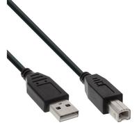 InLine 20968 Cavo USB 2.0, Type a Maschio a Type B Maschio, 0.5M Nero