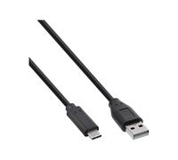 InLine® - Cavo USB 2.0, connettore C su connettore A, 5 m, nero