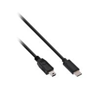 InLine Cavo USB 2.0 Mini Cm/ B M nero 3A@1m 0,5A@5m 5m Digitale/dati 5 35755