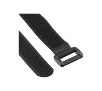 InLine Cinghie fissaggio con chiusura a strappo 20x300mm 20x500 nero 59945S