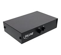 InLine® Commutatore seriale manuale a 2 scomparti, RS232, 9 poli Sub-D