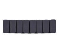 InLine Confezione da 5 clip per cavi a 7 vie autoadesive nere Cavo clip 59971L