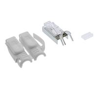 InLine Connettore a crimpare Cat.6A RJ45 schermato grigio 100pz. STP 76016A