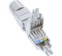 InLine Connettore per cavi Cat.6A schermato accoppiatore senza 69992E