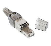 InLine Connettore RJ45 Cat. 6A 500MHz montaggio rapido schermato NEW