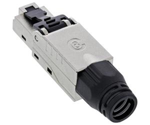 InLine connettore volante RJ45 Cat.8.1 2000MHz schermato a vite 76204C
