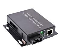 InLine® - Convertitore multimediale di rete 10/100/1000 Mb/s TP a LWL (SC Duplex), SM, 20 km