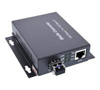 InLine® Convertitore multimediale Gigabit SFP 10 GB/s da TP a SFP+ LWL (per LC Duplex), SM, 10 km, 66659F