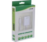 InLine Convertitore Video USB-C maschio a Mini DP femmina silver 0,2 m 64105S