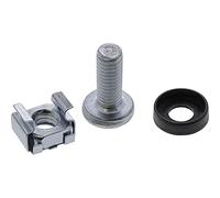 InLine Da 01950 a 16 mm 20 pezzi M6 Other - Viti e bulloni (Other, Metallo, Plastic, Sheet Metal, M6, Black, Silver, 1,6 cm)