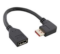 InLine Cavo adattatore DisplayPort 1.4 ST/BU 8K4K ad angolo retto - 17159R