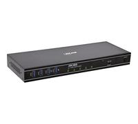Inline DisplayPort KVM Switch 4 Porte 4K 60Hz DP 1.4a USB RS232