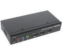 Inline Inline Dvi Kvm Extender Via Lan Rj45, Audio, Consol Locale Usb, Fullhd, 5